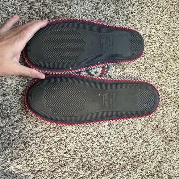 "Original Muk Luks" Plaid  Slippers Size XL (11-12),  Casual Comfort Holidays - Picture 4 of 8